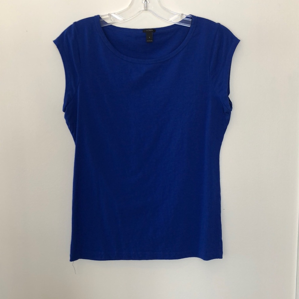 royal blue top